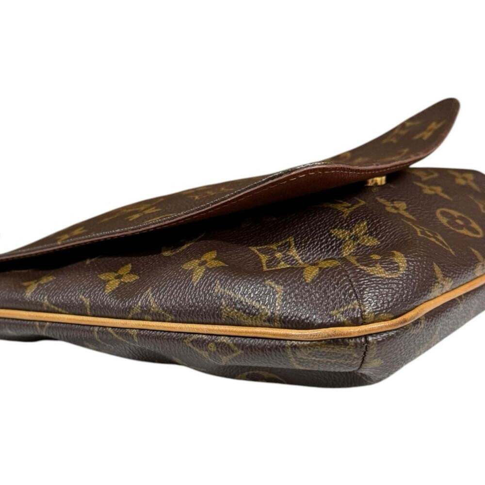 LOUIS VUITTON Brown Monogram Canvas Shoulder Bag - Picture 9 of 10